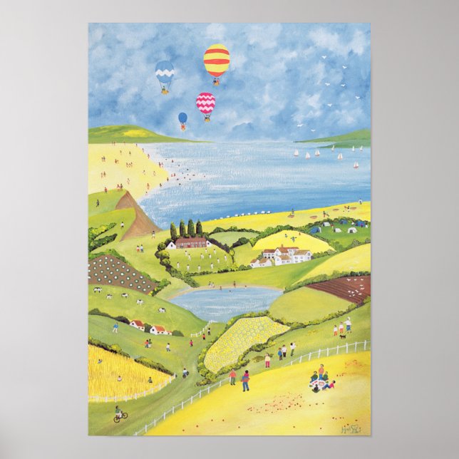 Pôster Up up and away (Frente)