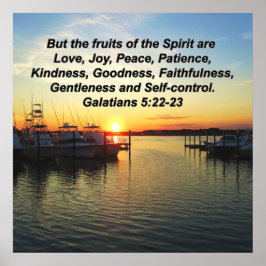 POSTER UPLIFICANDO FRUTAS SUNSET DO SPIRIT DESIGN