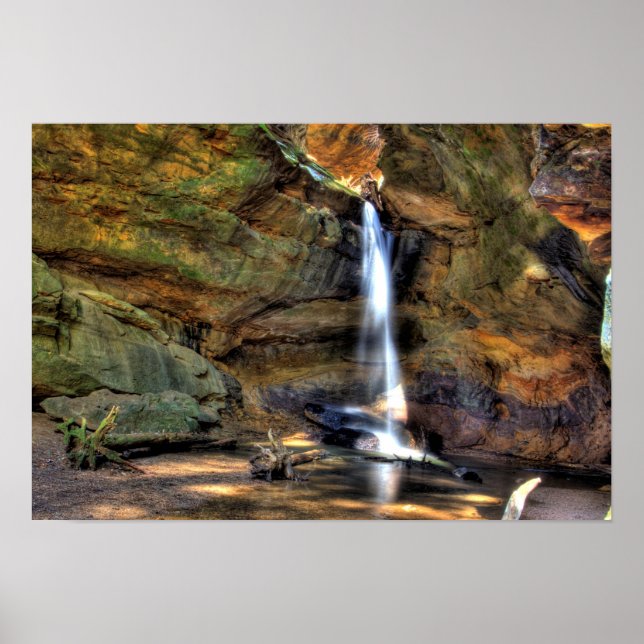 Pôster Upper Falls, Conkle's Hollow, Ohio (Frente)