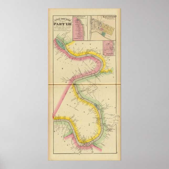 Pôster Upper Ohio River e Valley 11 (Frente)