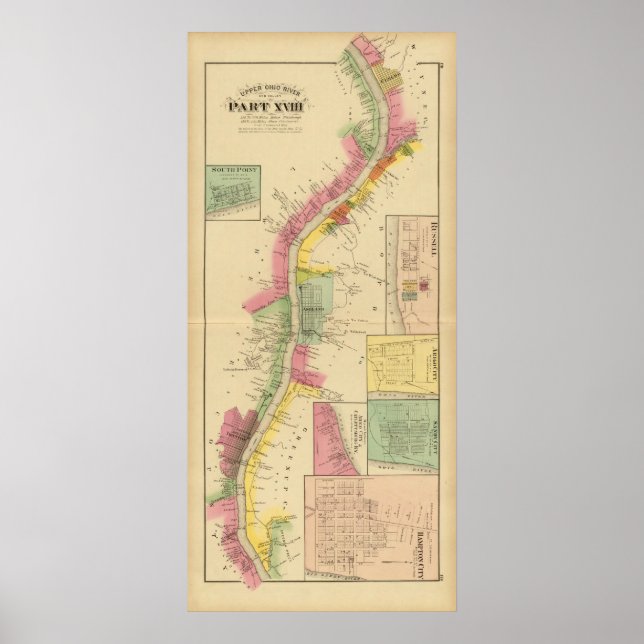 Pôster Upper Ohio River e Valley 6 (Frente)