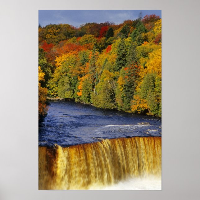 Poster Upper Tahquamenon Falls in UP Michigan (Frente)