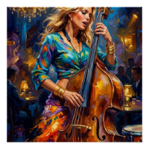 Upright Bass Rhythm - Impressionist Jazz Musici
