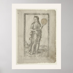 Poster Urania - Arte da Astronomia do Renascimento por Ta