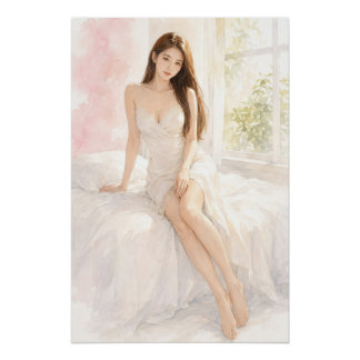 Pôster URBAN FLUID PURE — Morning Serenity Poster