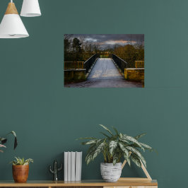 Poster Urban Frosty Footbridge, Bradford