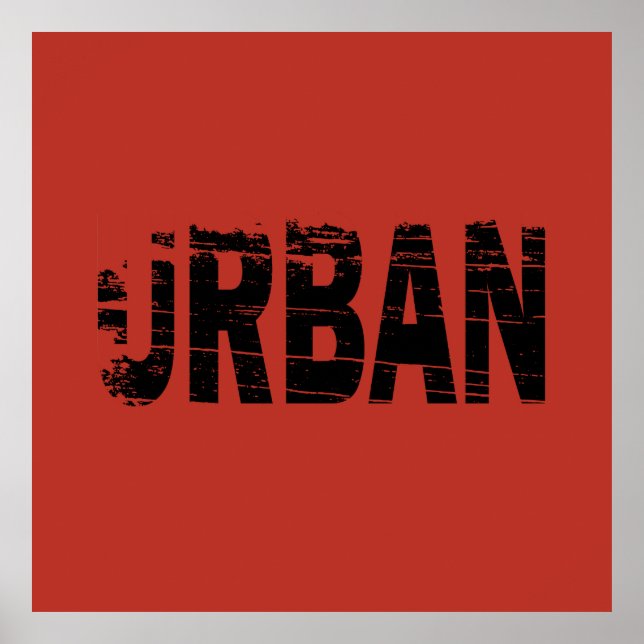 Poster Urbex Urbanart Urban explorer (Frente)