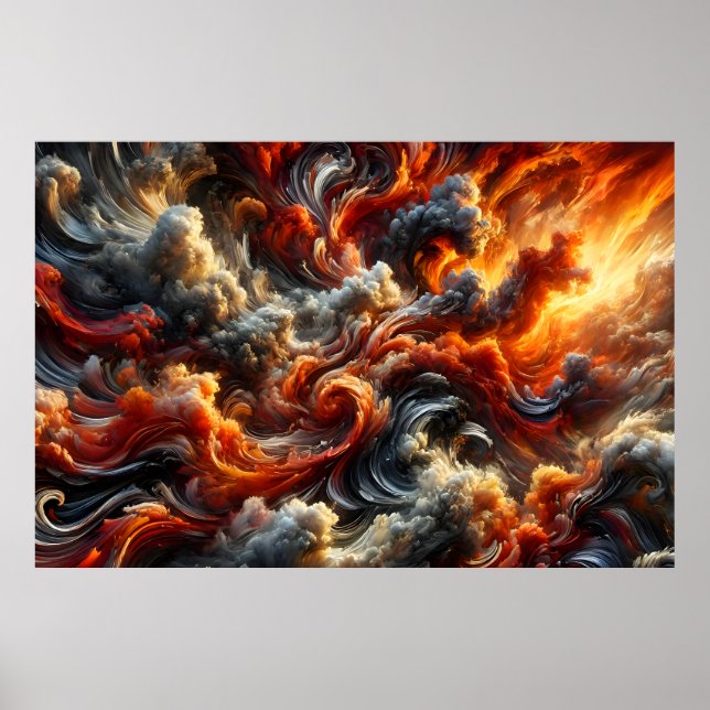 Poster Urkräfte der Natur (Frente)