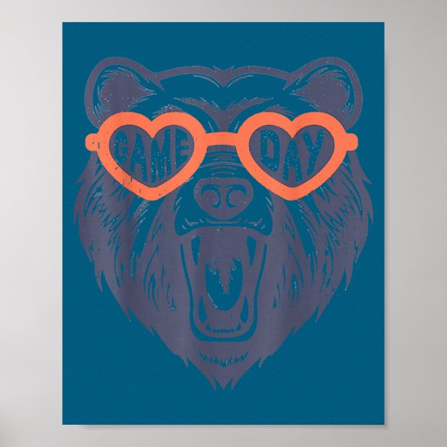 Poster Ursa do Dia de Jogo (Frente)