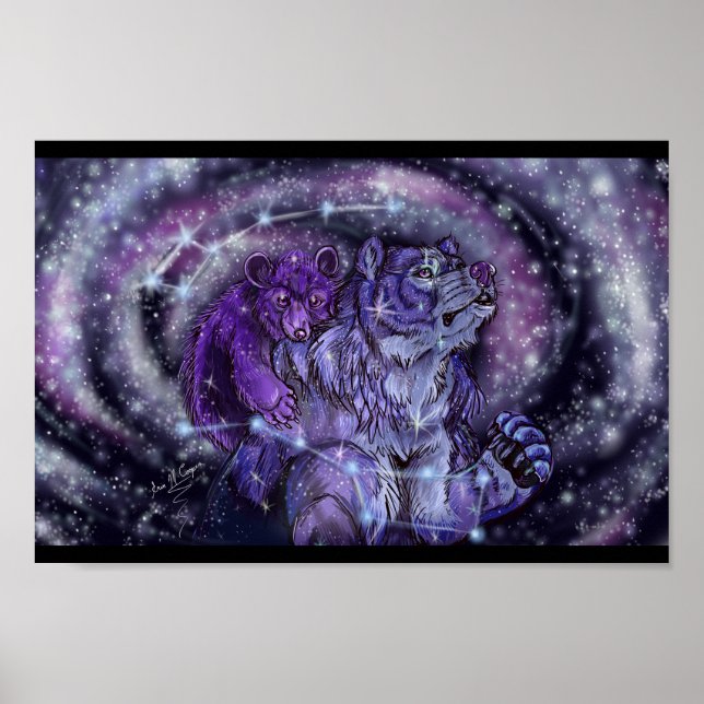 Pôster Ursa Menor e Maior (Frente)