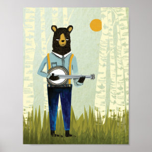 Pôster Urso Banjo - Versão Original