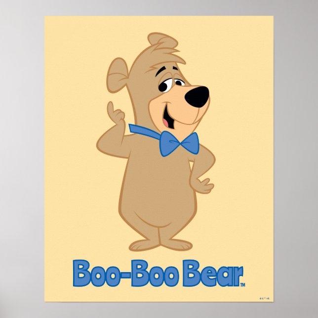 Poster Urso Boo-Boo Precoce (Frente)