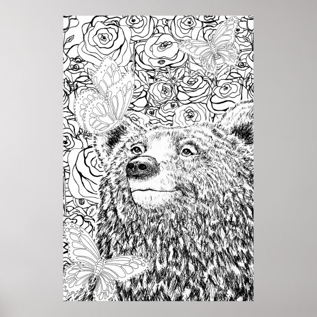 Poster Urso Bravo (Frente)