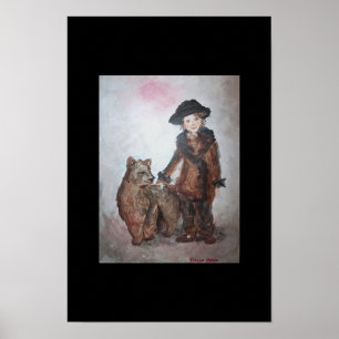 Poster Urso de dança