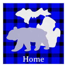 Urso de Michigan em Xadrez de Búfalo