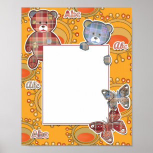 Poster Urso de pelúcia, bebê