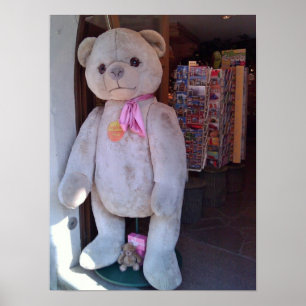 Pôster Urso de pelúcia em Rothenburg, Alemanha