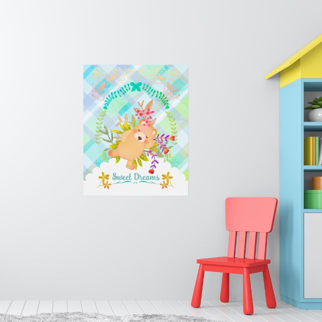 Poster Urso dos Sonhos Doce (Berçário 1)