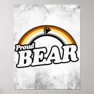 Poster Urso e Orgulhoso