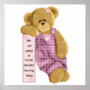 Pôster Urso Loving macio