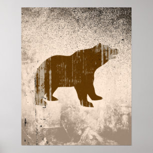 Poster URSO MARROM afligido