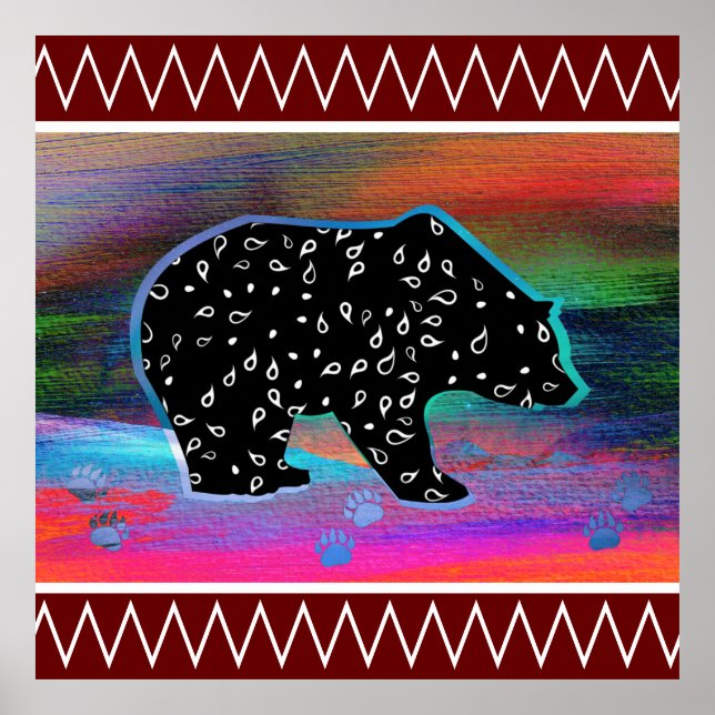 Poster Urso Negro (Frente)