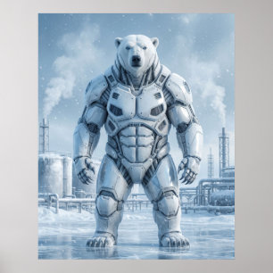 Poster Urso Polar Ventilado