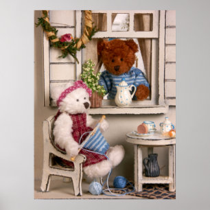 Pôster Ursos Dinky: Vida no País