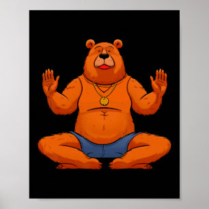 Poster Ursos Yogayogi Bear