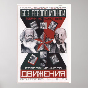 Poster URSS Propaganda da União Soviética 1927