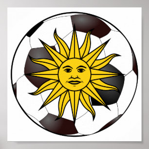 Pôster Uruguai "Sol de Mayo"