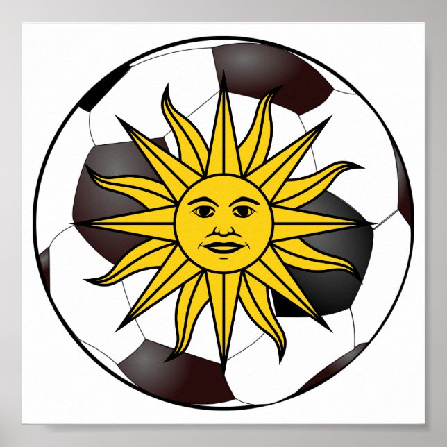Pôster Uruguai "Sol de Mayo" (Frente)