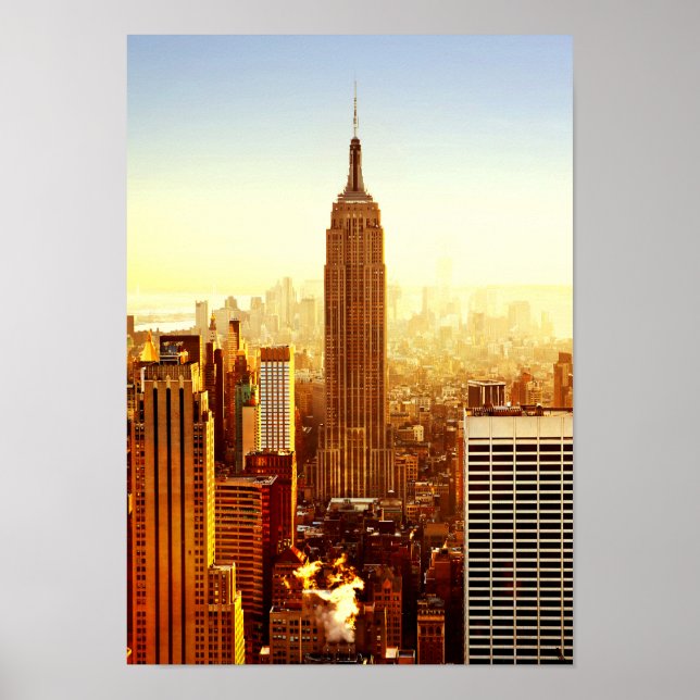 Pôster US NYC Empire State Building (Frente)