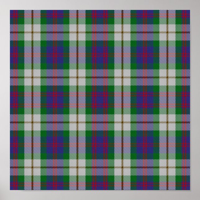 Poster US State Tartan - Idaho - Download Digital (Frente)