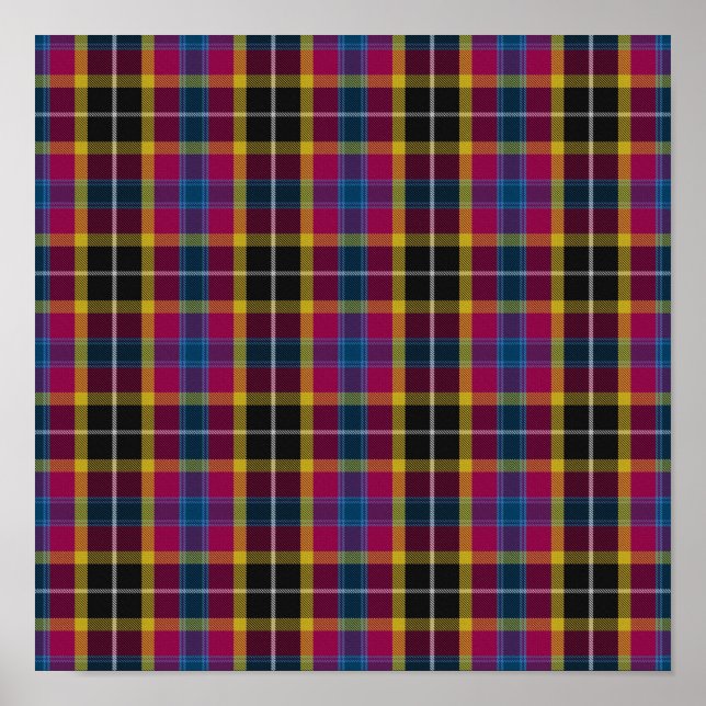 Poster US State Tartan - Maryland - Download Digital (Frente)