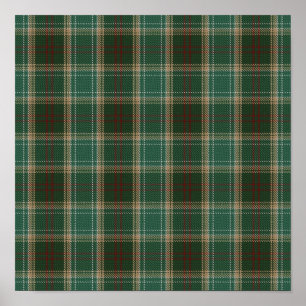 Poster US State Tartan - Michigan - Download Digital