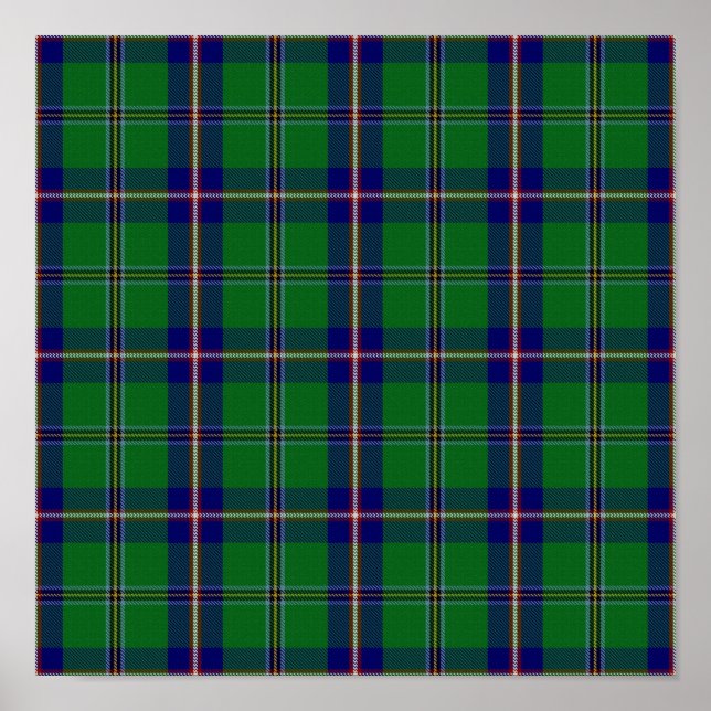 Poster US State Tartan - Washington - Download Digital (Frente)