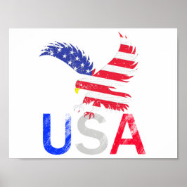 Poster USA Eagle