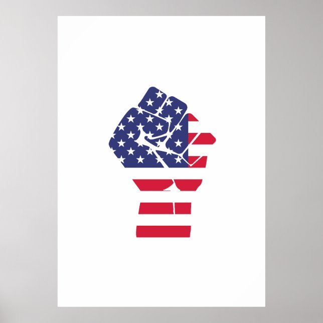 Poster USA Fist (Frente)