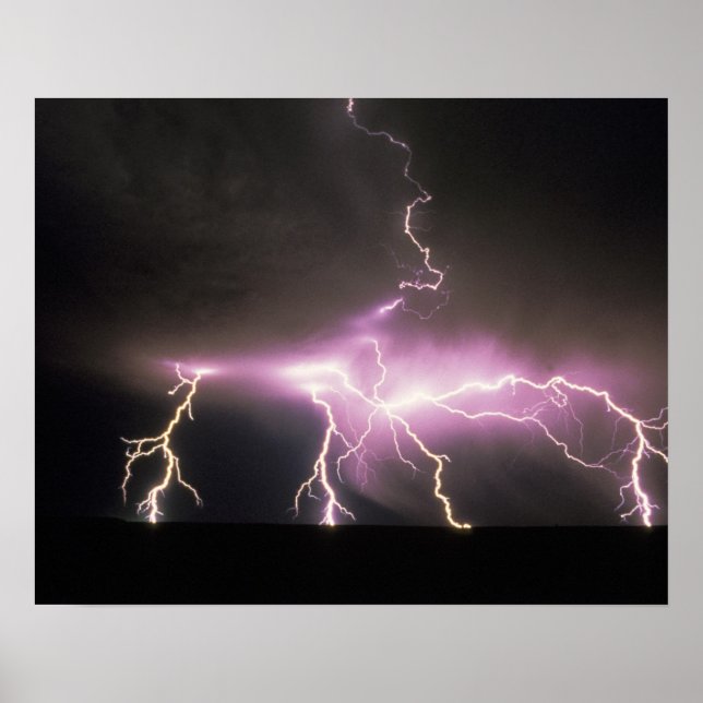 Poster USA, Idaho. Lightning. (Frente)
