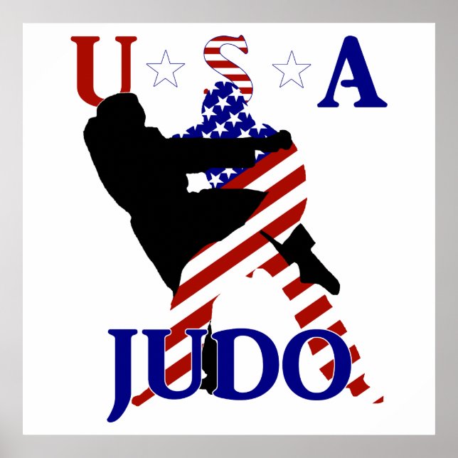 Pôster USA Judo (Frente)