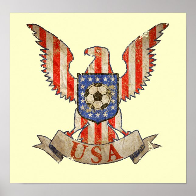 Poster USA Soccer (Frente)
