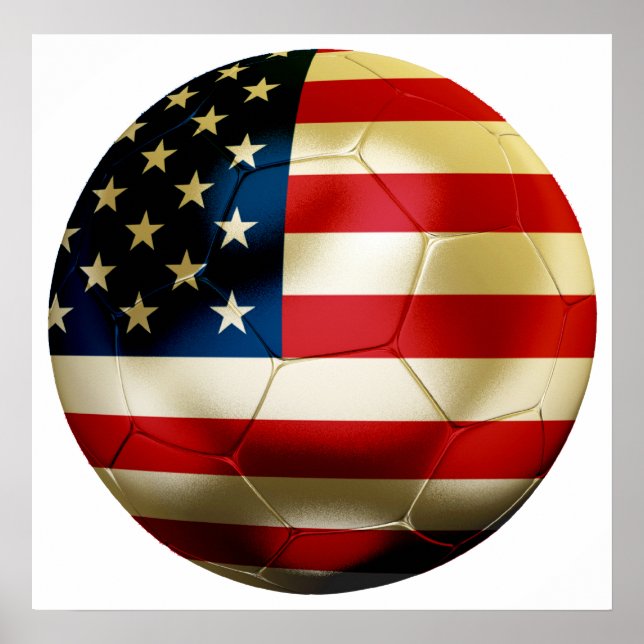 Pôster USA Soccer (Frente)