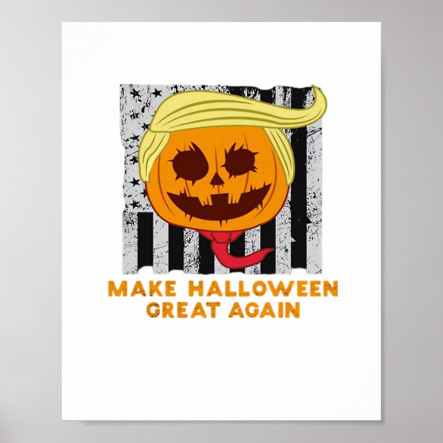Poster Usa Torne O Excelente De Halloween Mais Engraçado  (Frente)