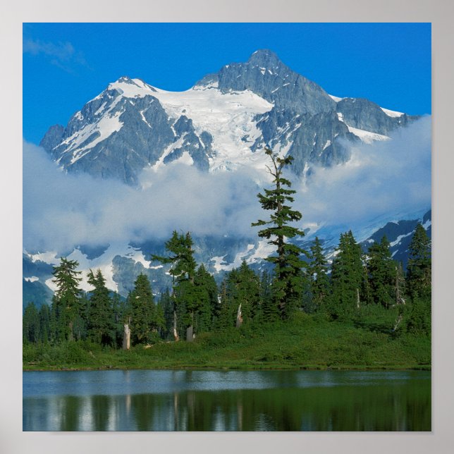Poster USA, Washington, North Cascades National Park 10 (Frente)