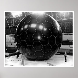 Poster USAF Veículo Órbita OV1-8 Satélite