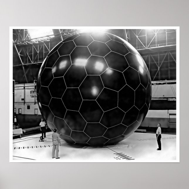 Poster USAF Veículo Órbita OV1-8 Satélite (Frente)