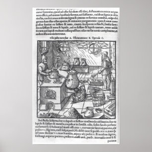 Pôster Usando o enxofre