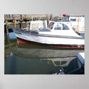 Pôster USCG 40 opinião lateral do barco do pé grandes #