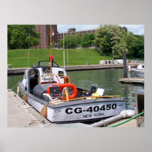 Pôster USCG barco de serviço público grandes # 40450 de